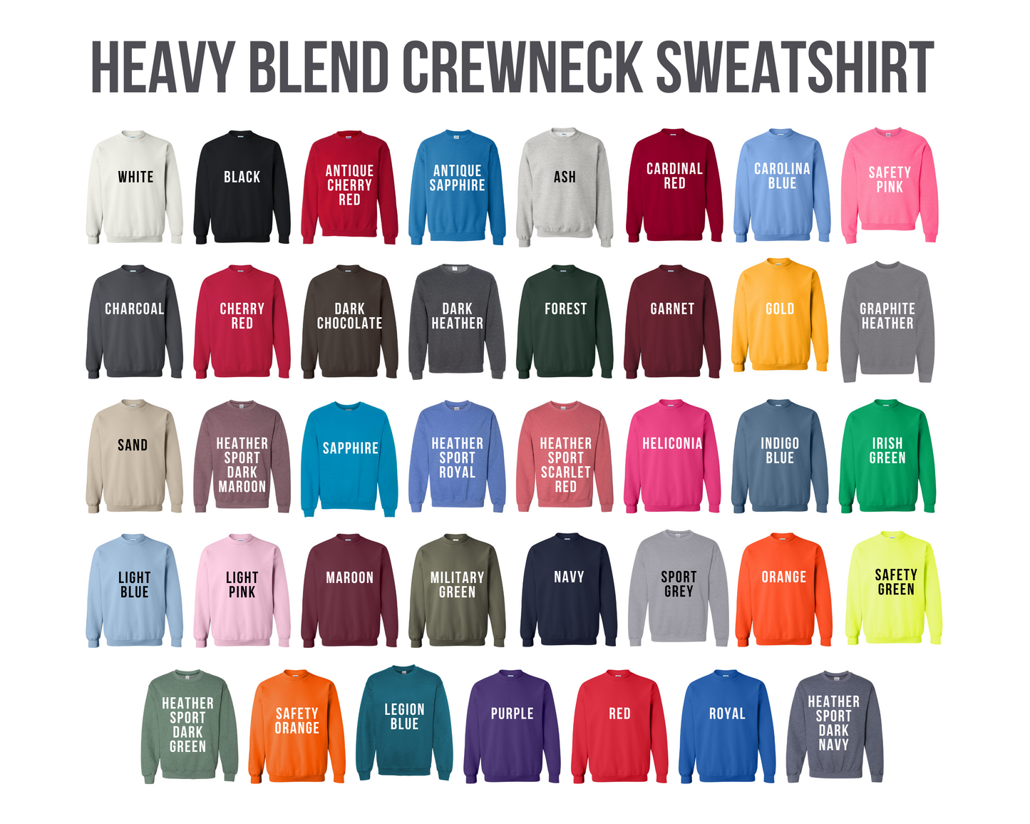 Custom Mascot Gildan Sweatshirt