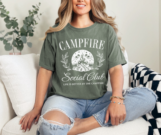Campfire Social Club Comfort Colors T-shirt