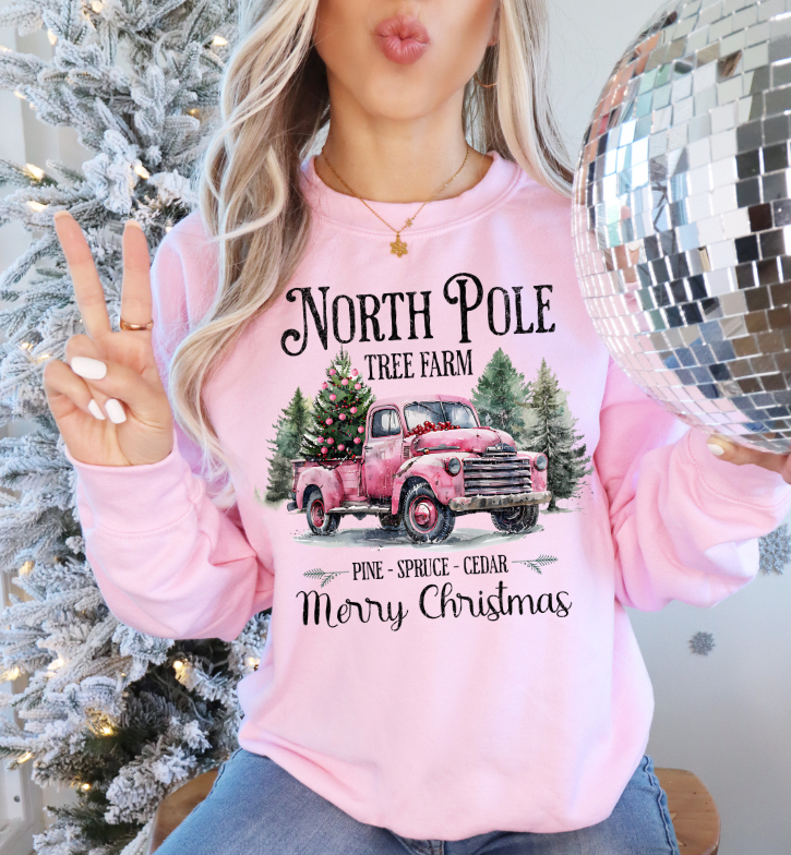 North Pole Tree Farm Sweatshirt