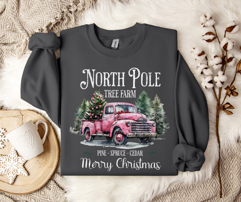 North Pole Tree Farm Sweatshirt