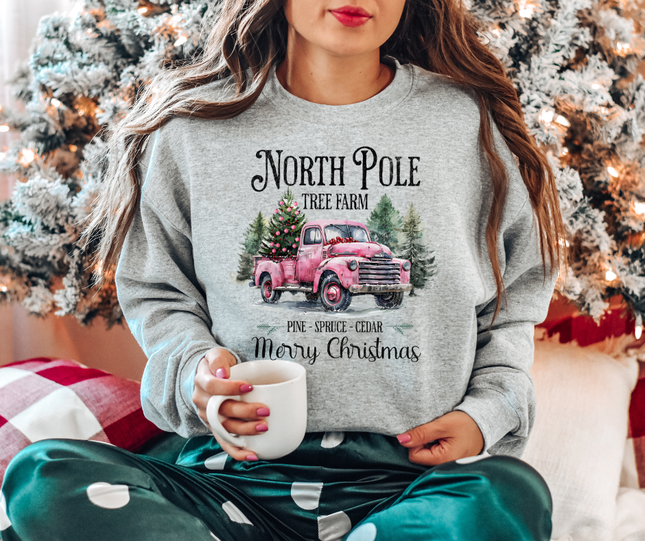 North Pole Tree Farm Sweatshirt